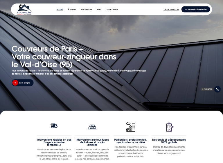 Couvreurs de Paris