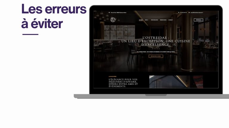 Création de site internet dans le 95 Val-d’Oise : les erreurs à éviter absolument