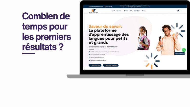 Création de site internet 95 Val-d’Oise : en combien de temps peut-on obtenir des résultats ?