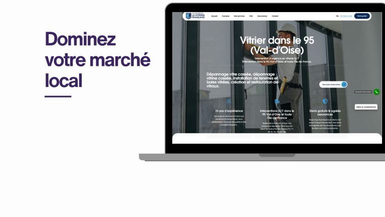 Création de site internet 95 Val-d’Oise : comment dominer votre marché local