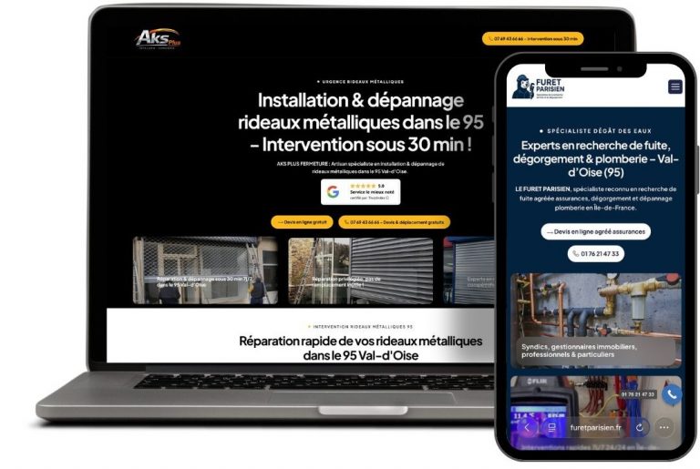 Création de site internet 95 Val-d'Oise