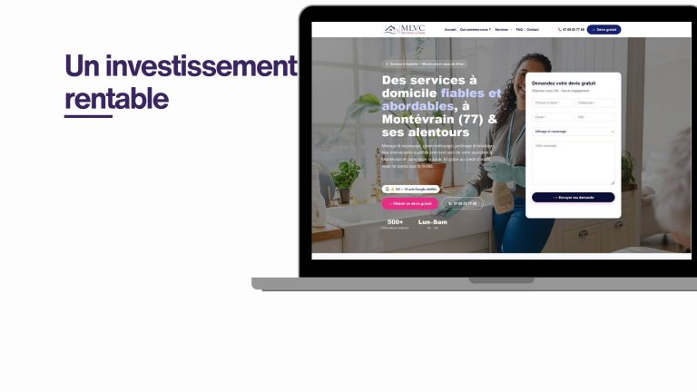 Création de site internet dans le 95 Val-d’Oise : un investissement rentable pour développer son entreprise