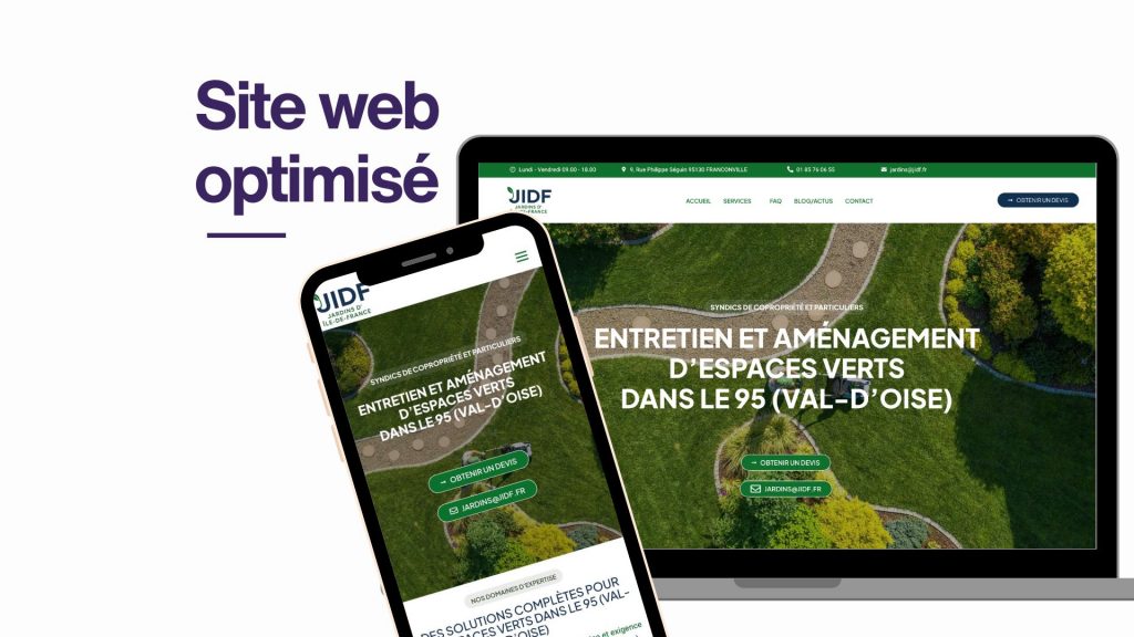 Création et refonte de site internet 95 – agence web BENEFITS WEB Val-d'Oise