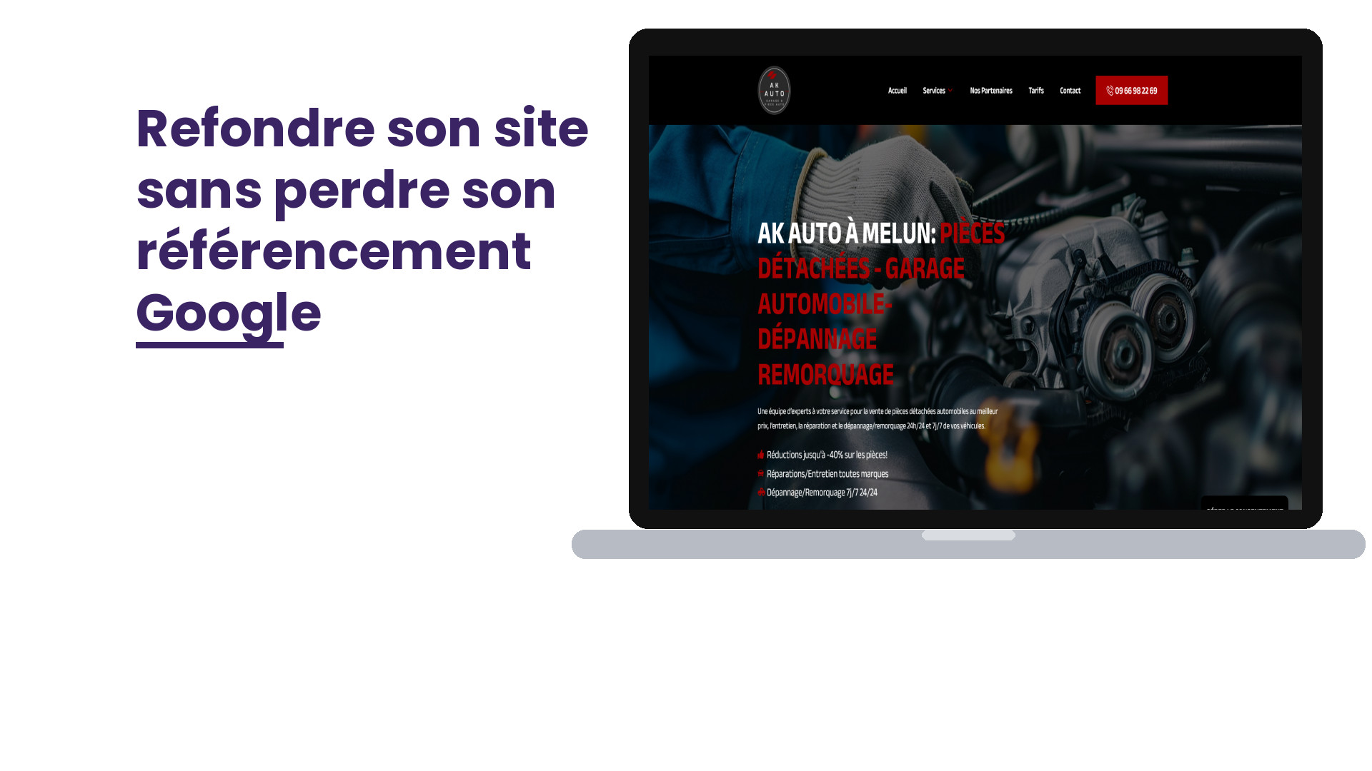 Création de site internet 95 Val-d’Oise : refonte sans perte de référencement