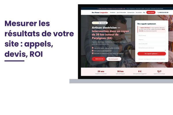 Création de site internet 95 Val-d’Oise : mesurer les résultats de votre site