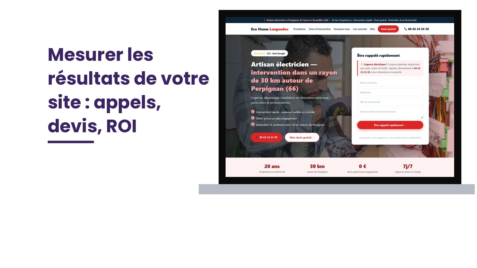 Création de site internet 95 Val-d’Oise : mesurer les résultats de votre site