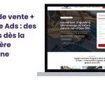 Création de site internet 95 Val-d’Oise : page de vente et campagne Google Ads